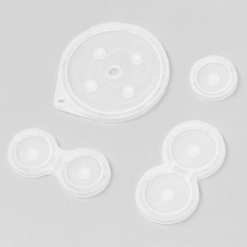 Game Boy Advance SP Rubber Pads (Clear)