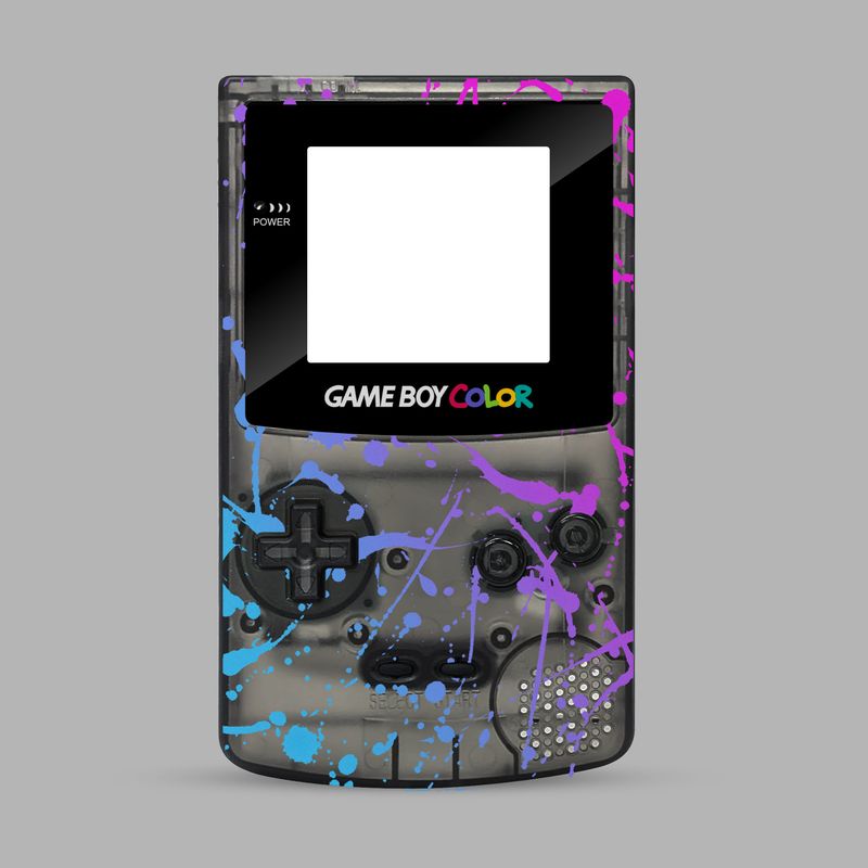 Game Boy Color Printed Shell Kit