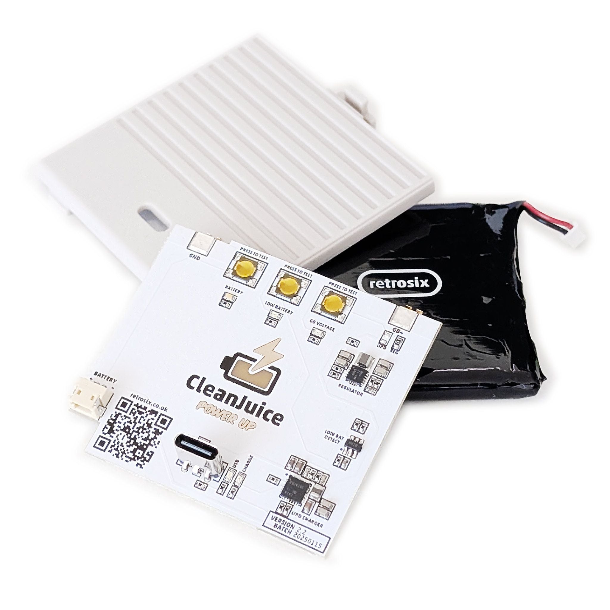 CleanJuice USB C Battery Pack (Game Boy Original) – RetroSix US