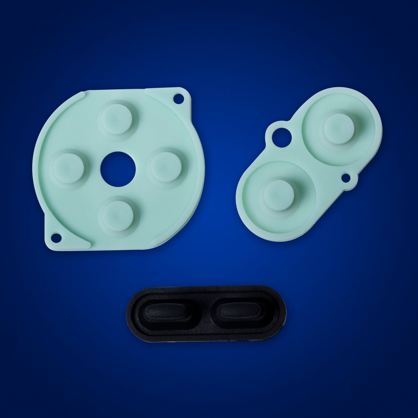Game Boy Color Rubber Pads (Black)