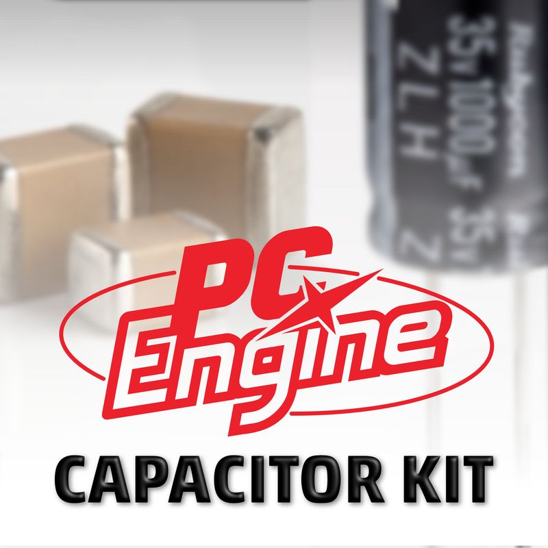 PC Engine/TurboGrafx Capacitor Kit