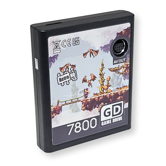 Atari 7800 GameDrive RetroHQ Flash Cartridge