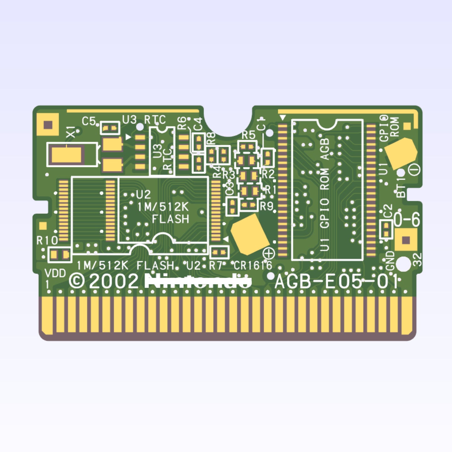 GBA Cartridge RePCB