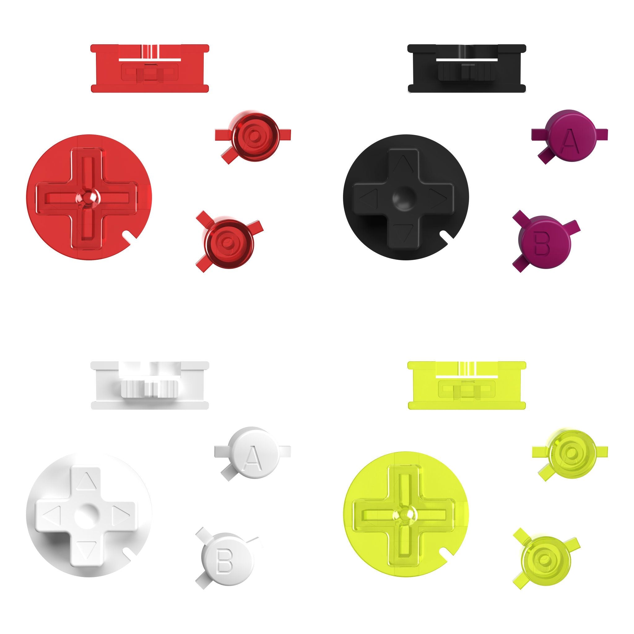 Game Boy Color Buttons – RetroSix US