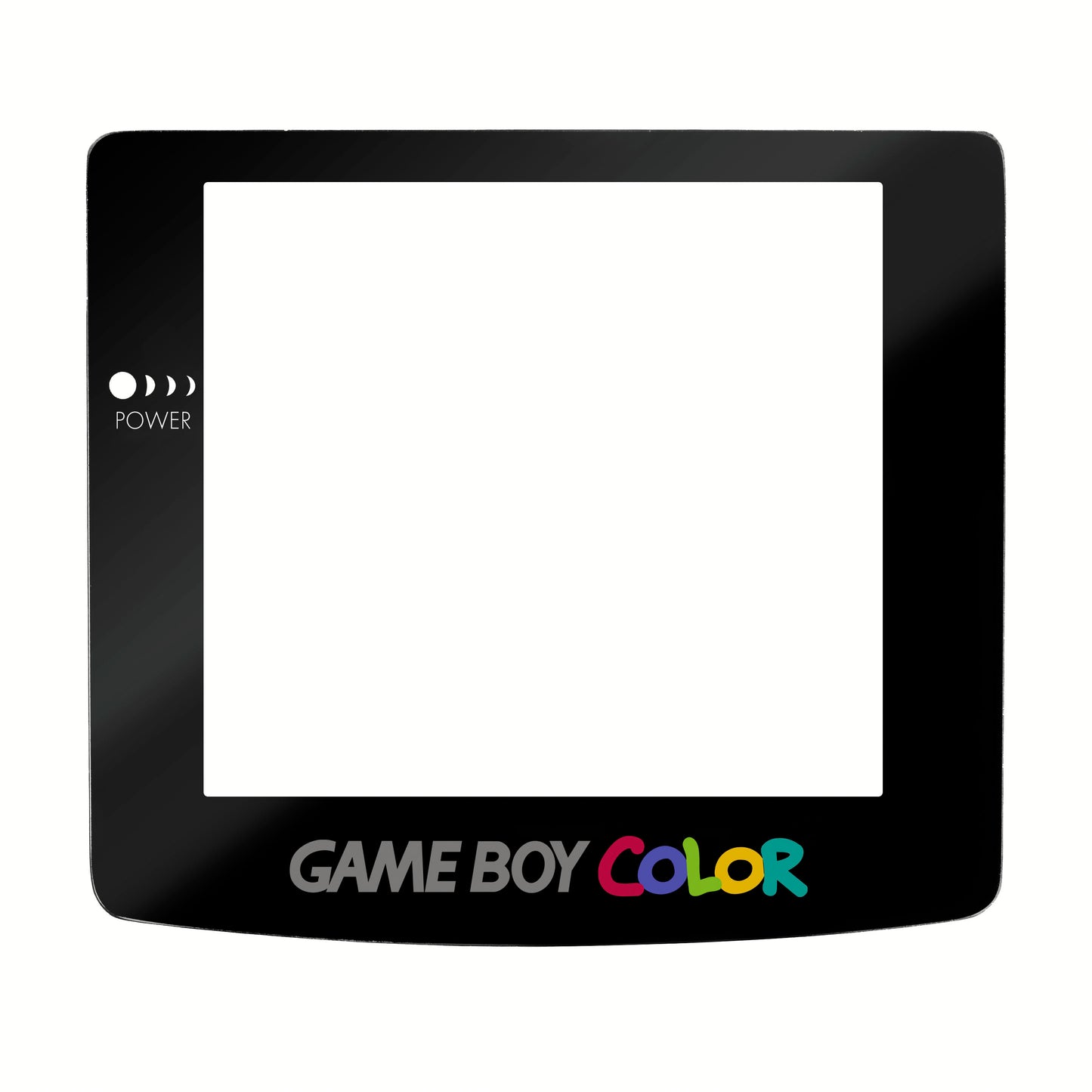 Game Boy Color Glass Q5 Screen (Black)