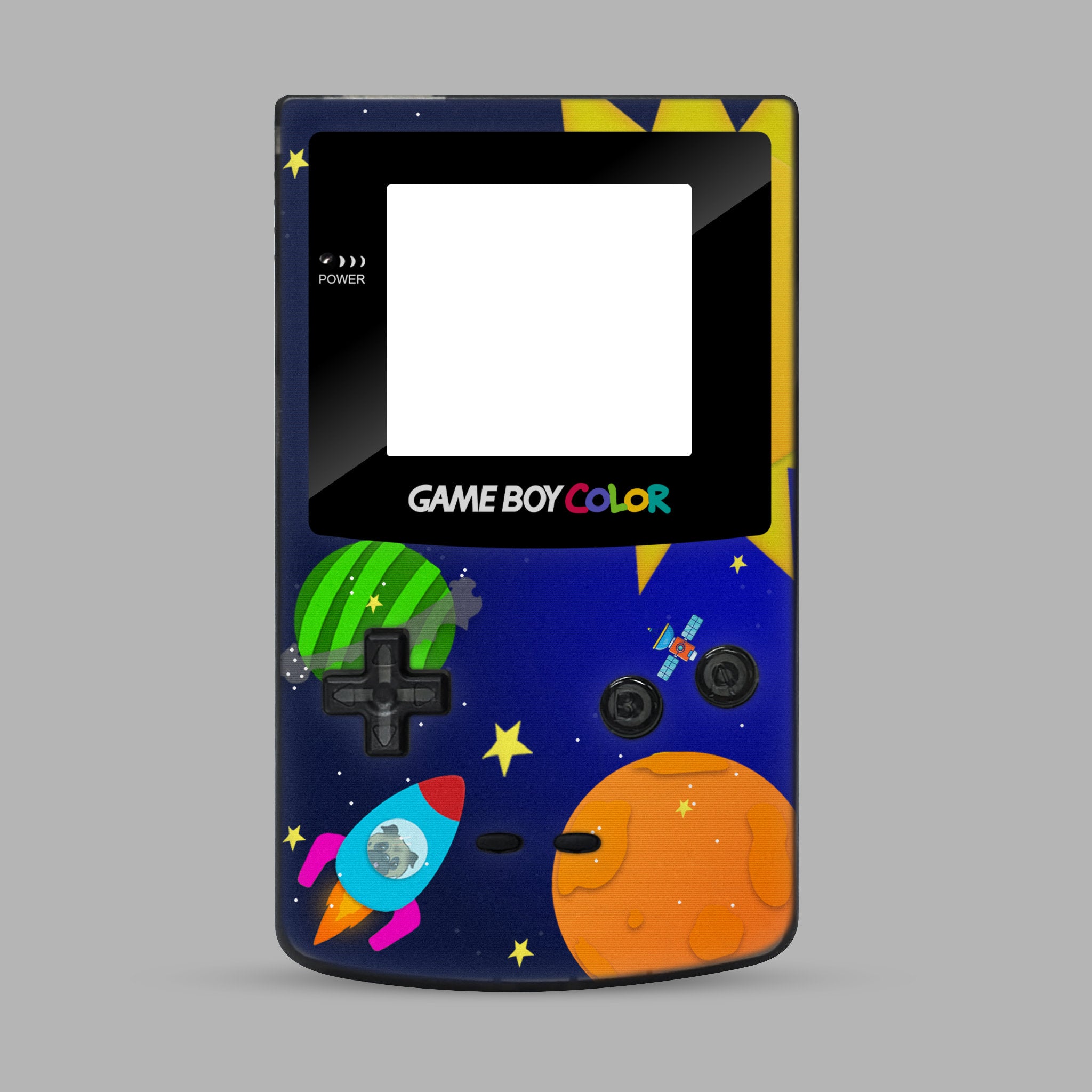 Gameboy Color Backing Shell Game Boy Color Printed Shell Kit – RetroSix US