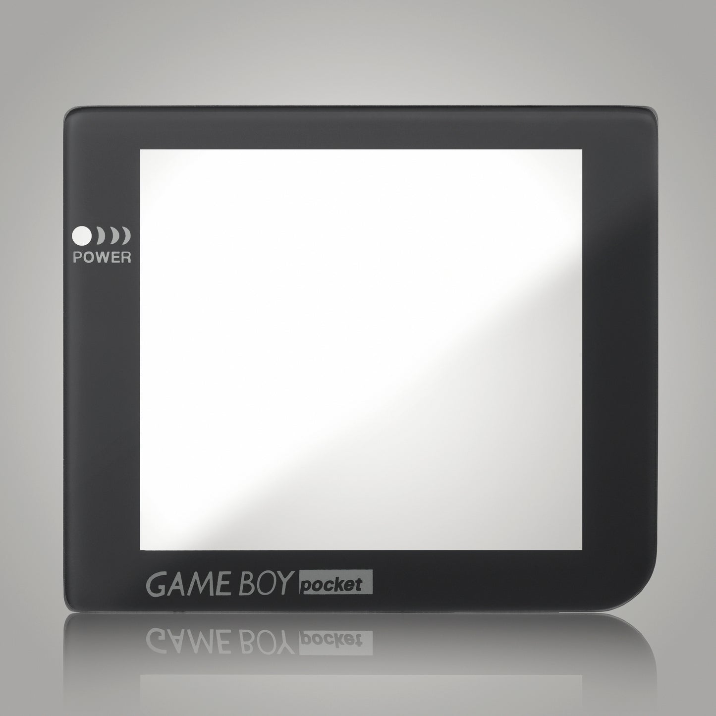 Game Boy Pocket Glass Screen (Dark Gray)