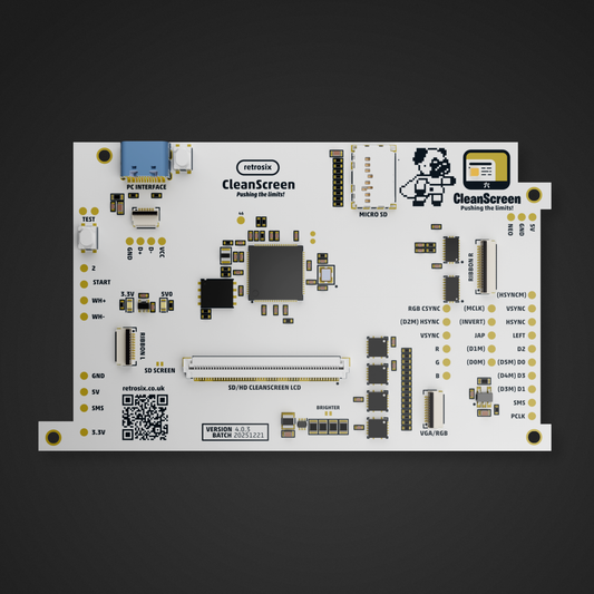 Game Gear CleanScreen Kit V4 Pre-Order Shipping Jan 2026