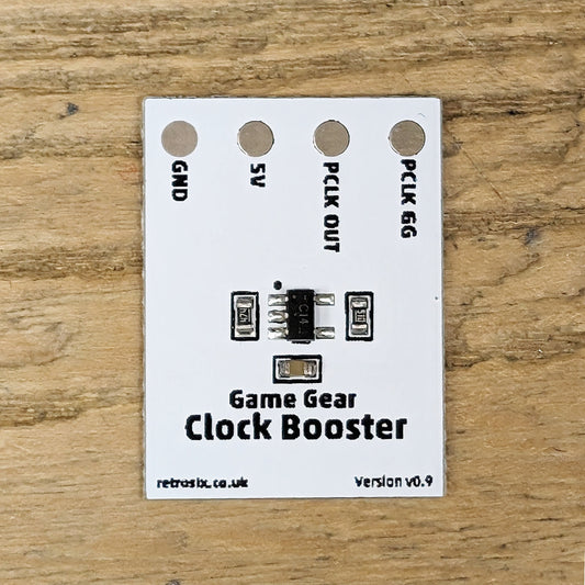 Game Gear Clock Booster