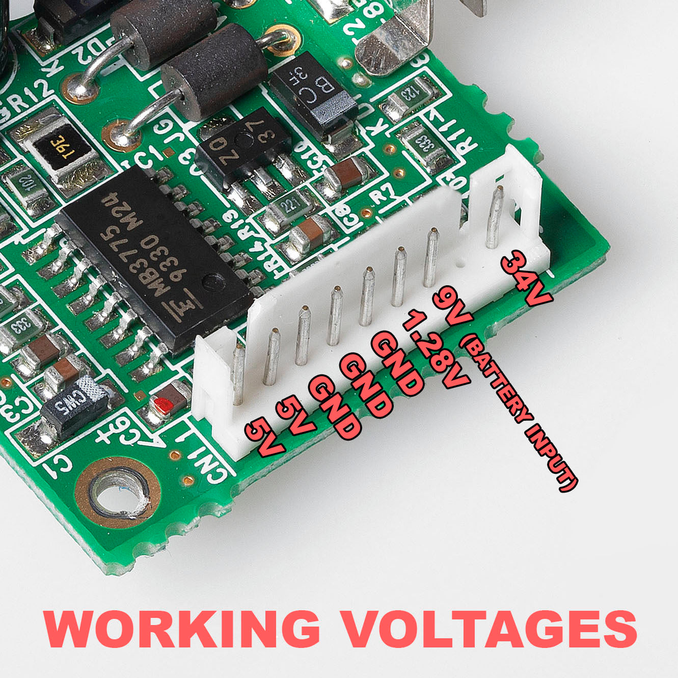 Game Gear Power Board IC Repair Kit