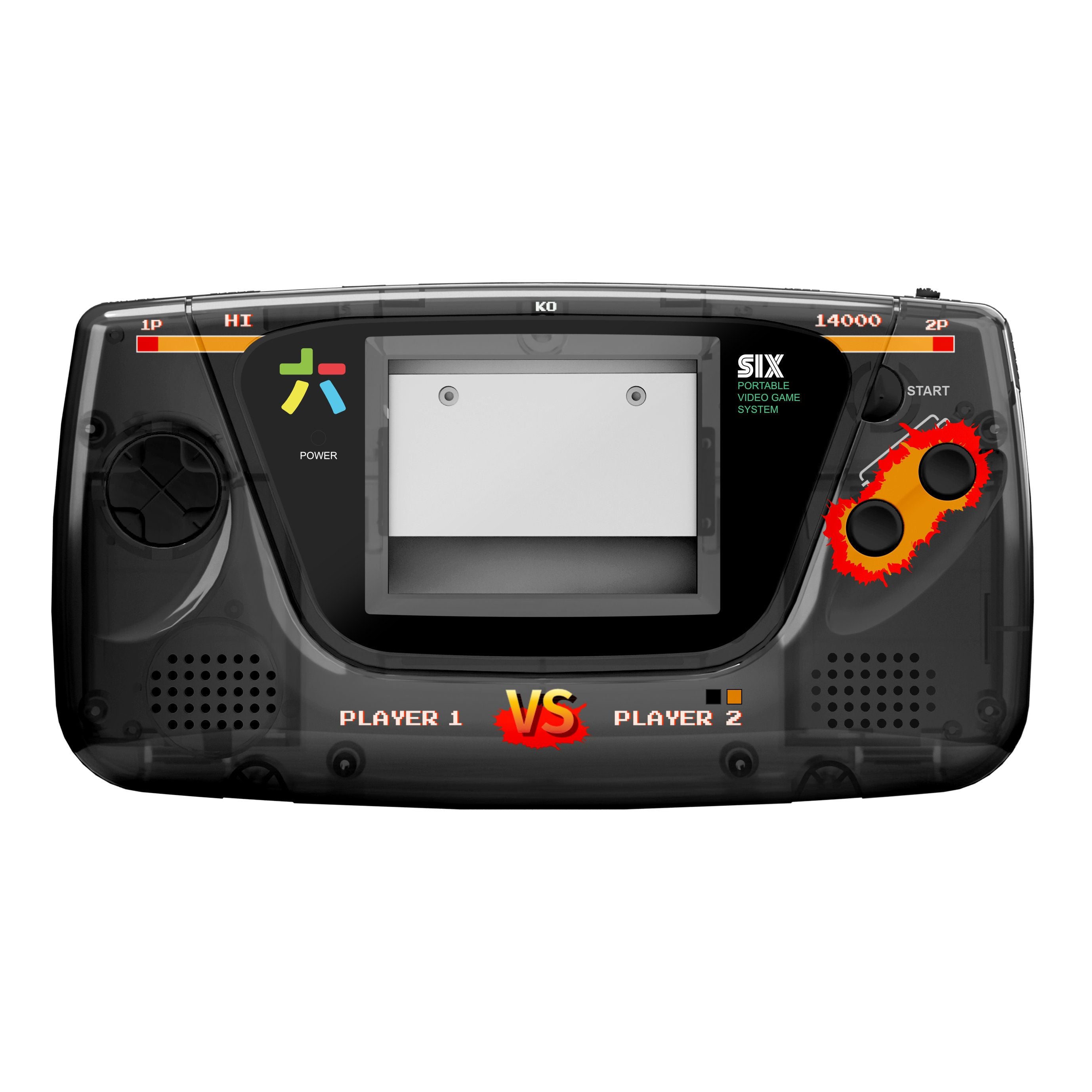 【GG】ゲームギア LCD mod搭載 retro six製シェル 換装品 Game Gear Shell Kit – RetroSix US