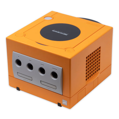 GameCube Orange Prestige Console (PicoBoot)