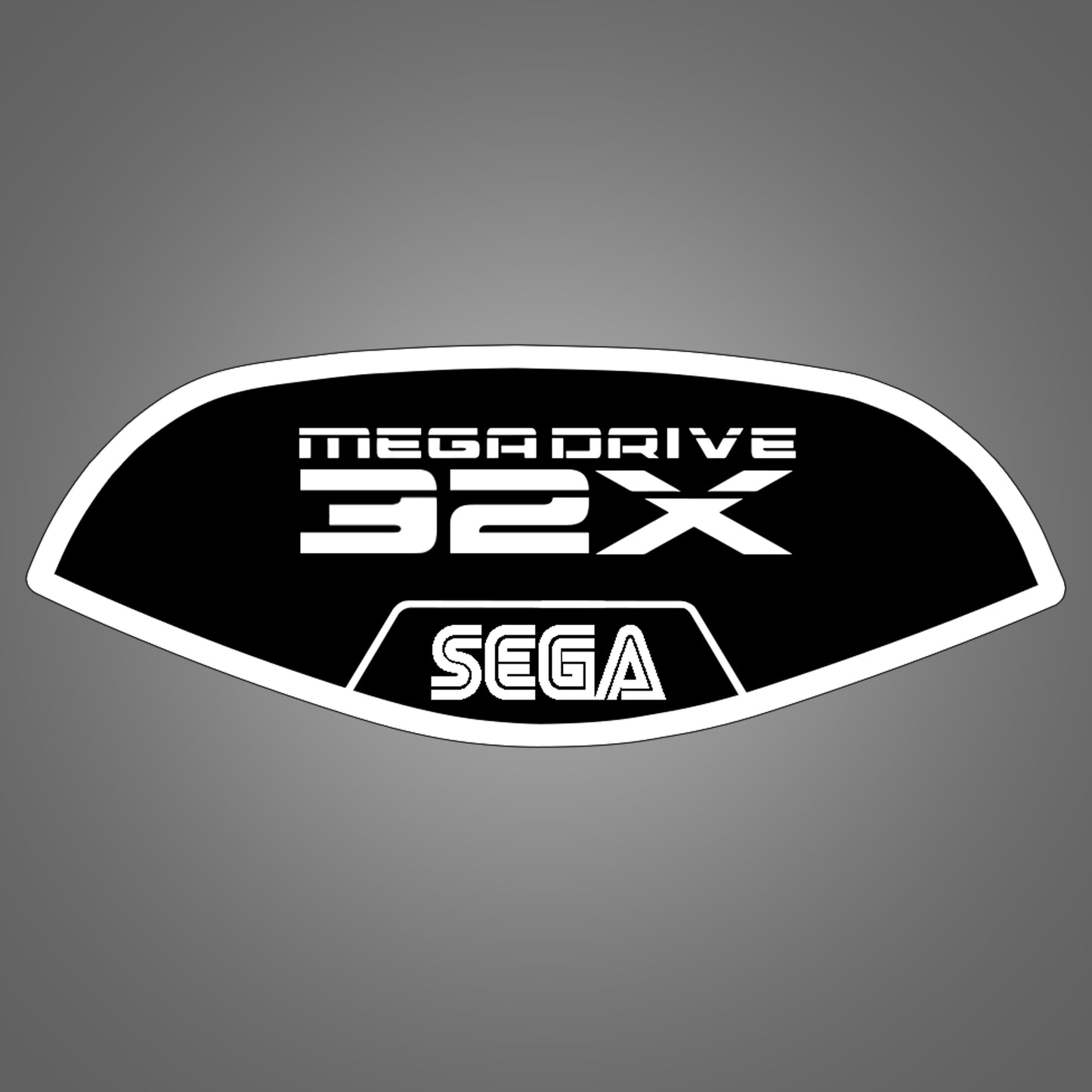 Genesis/32X Front Sticker – RetroSix US