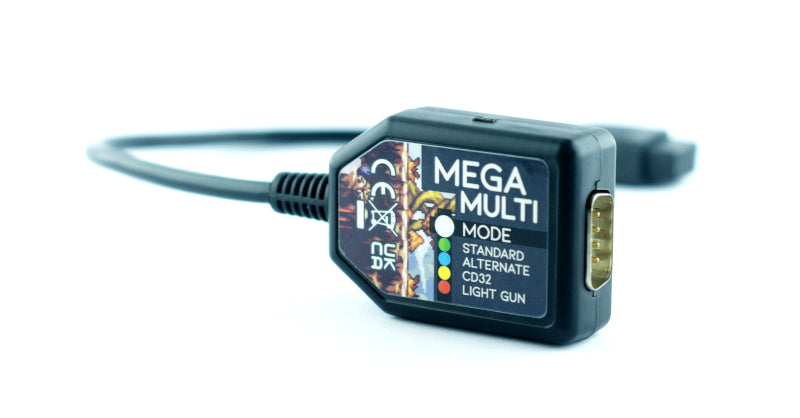 Mega Multi controller adapter for DB9 type Atari, Commodore & Spectrum games consoles