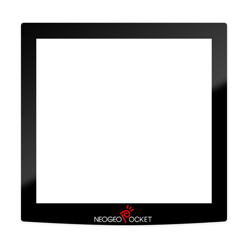 Neo Geo Pocket Glass Glass Screen Lens (Black)