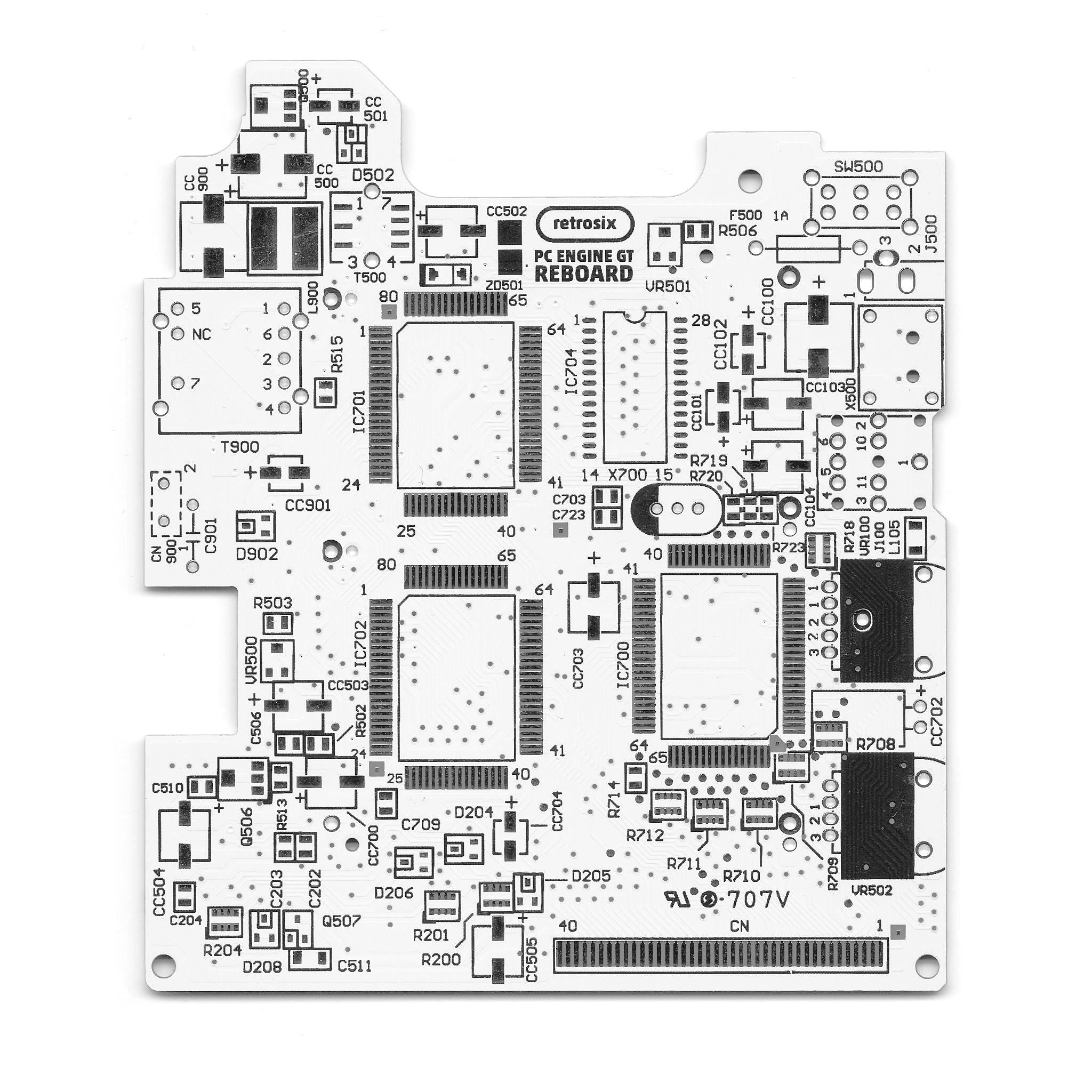 PC Engine GT (TurboExpress) ReBoard PCB Replacement – RetroSix US