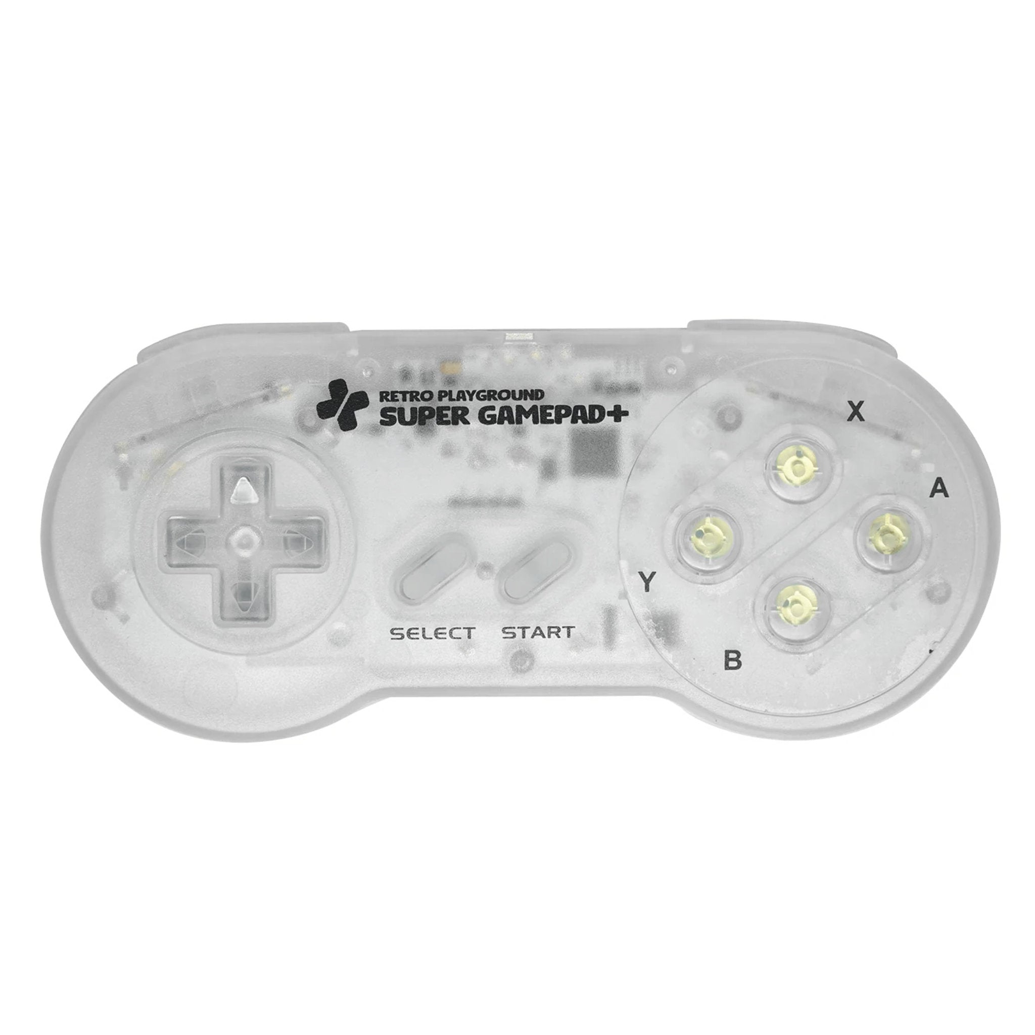 Super GamePad+ Wireless / Wired (Clear) – RetroSix US