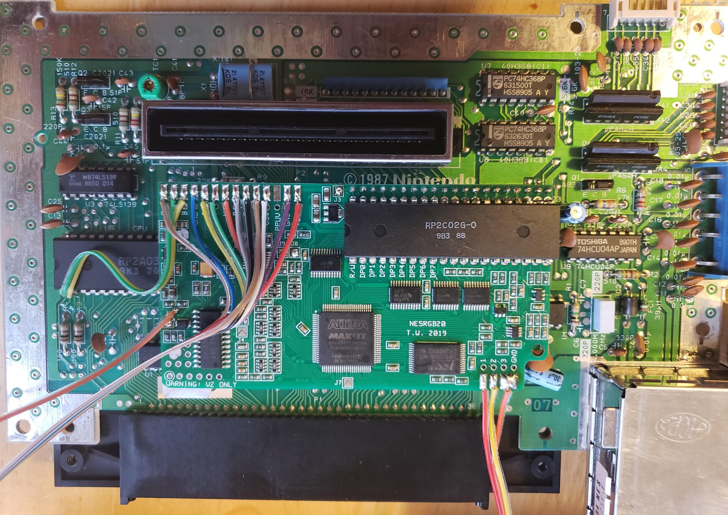 Neo Geo AES CleanLight RGB